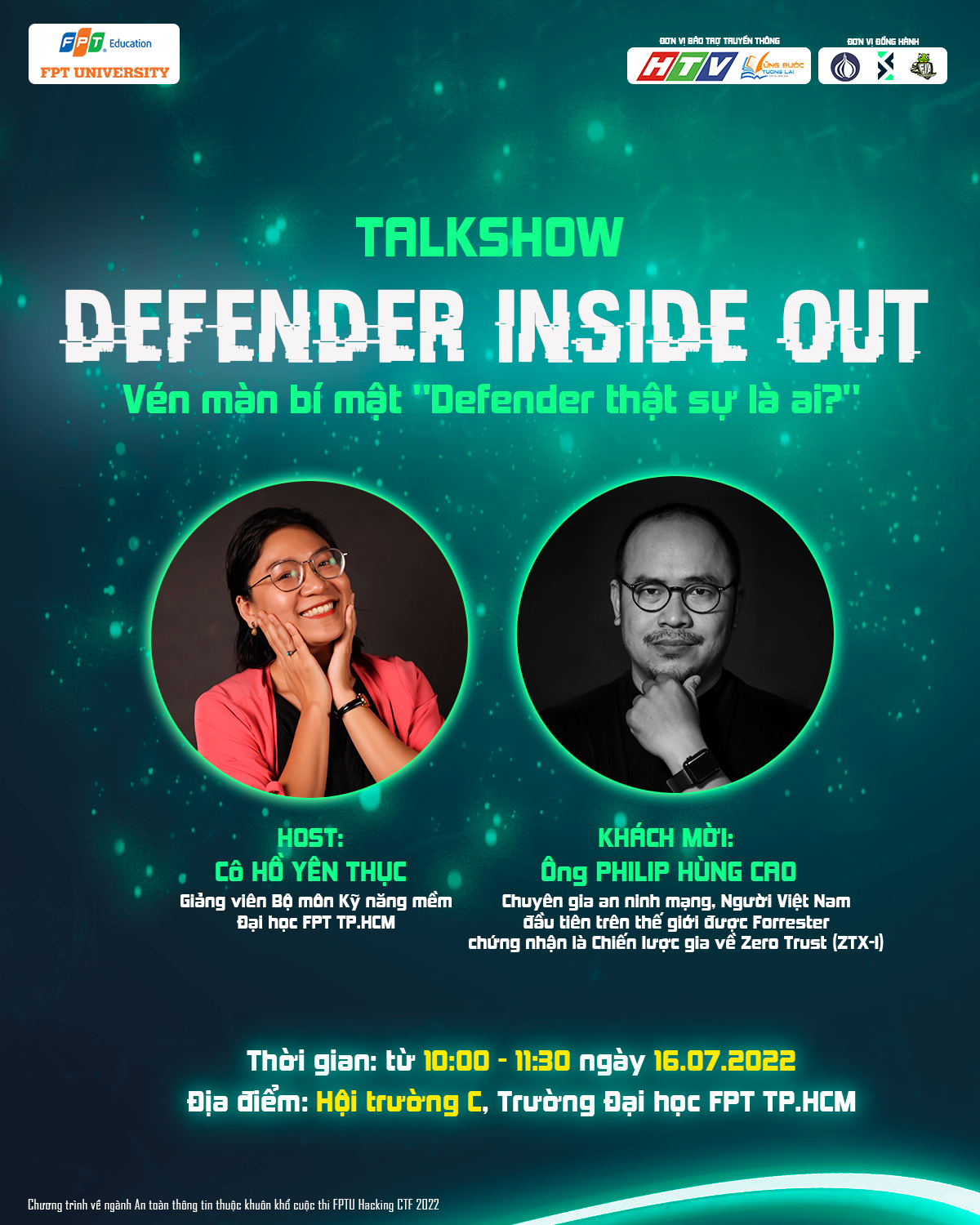 FPTU-Poster Talkshow 1200x1500px – Dr. Philip Cao